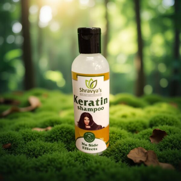 Keratin protein shampoo