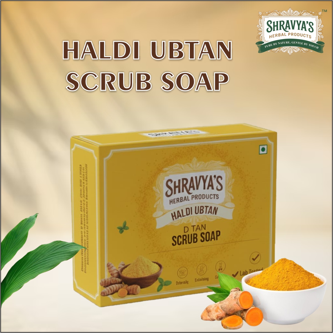 Haldi Ubtan Scrub Soap